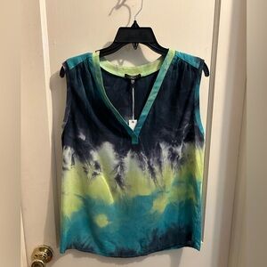 NWT DREW Elerttra ombré top in tropic size small